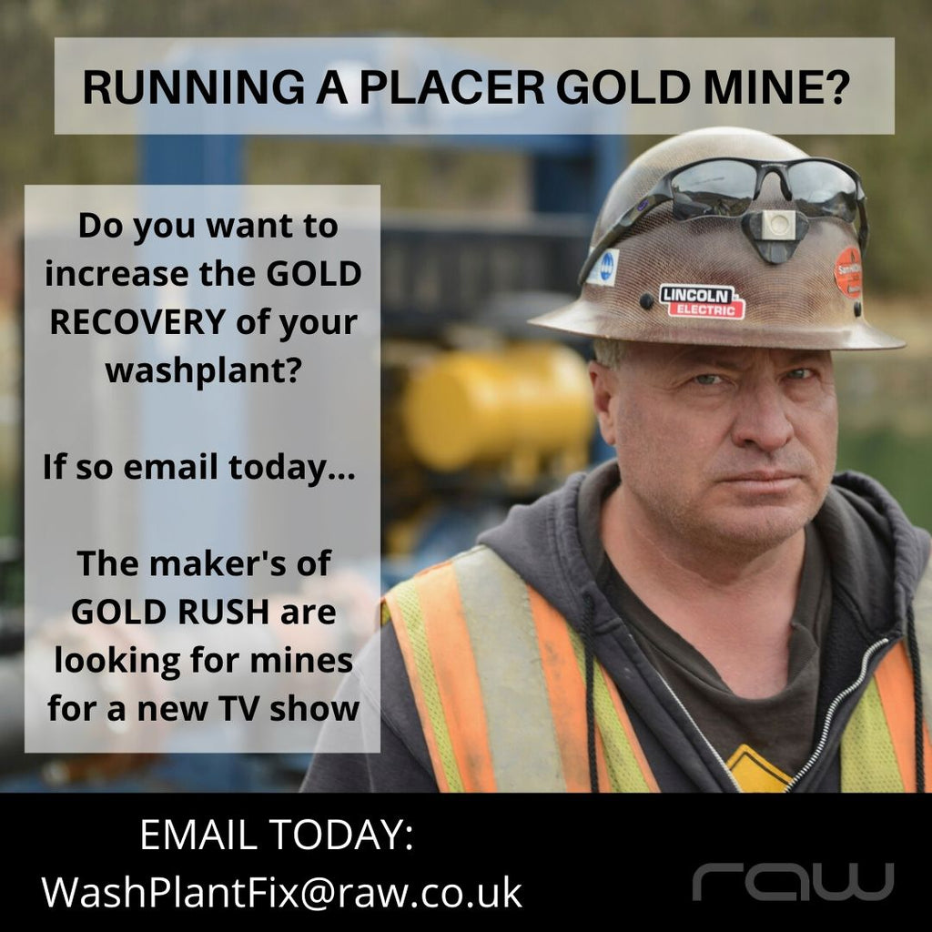 PLACER MINES - Freddy Dodge will help you increase GOLD RECOVERY!