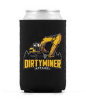 Dirty Miner Excavator Operator Koozie