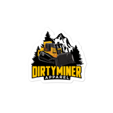 Dirty Miner Dozer Sticker