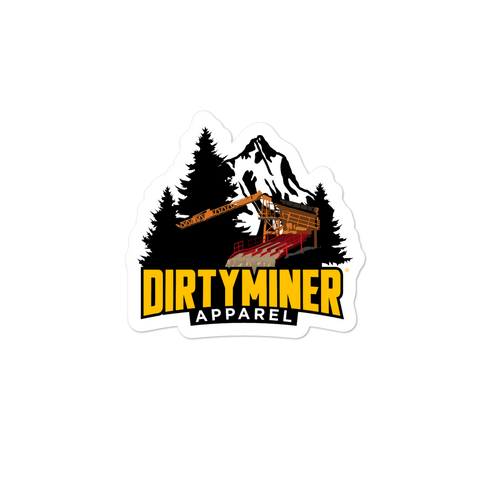 Dirty Miner Sluicing Pay Sticker