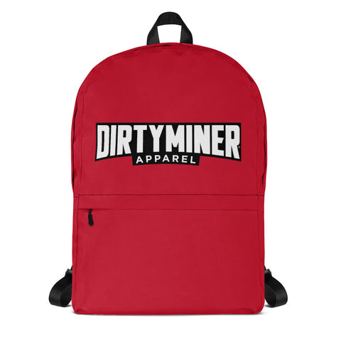 Red Dirty Miner Backpack